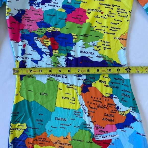 Fashion Nova Around the world midi dress - Picture 12 of 12